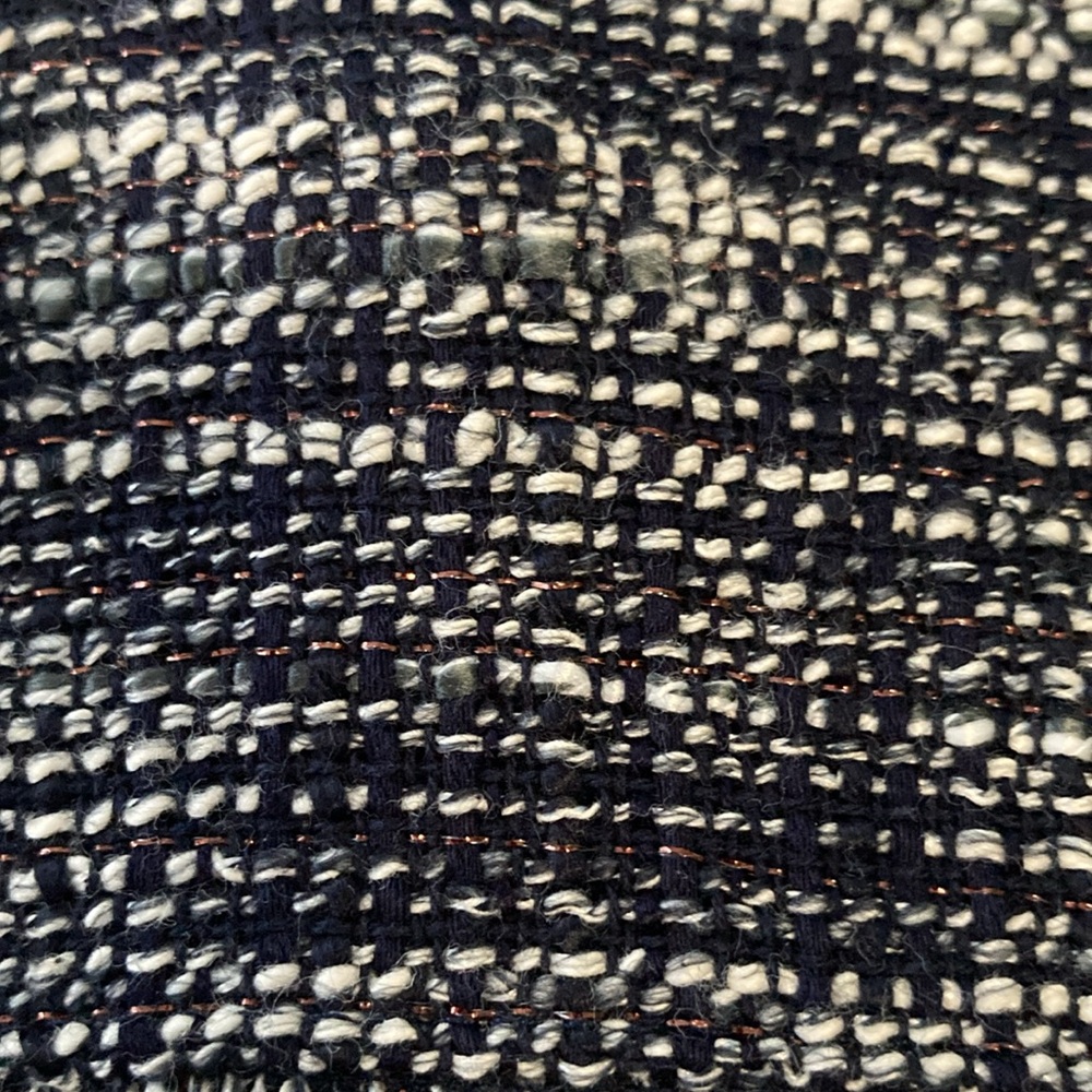 J. Crew sleeveless dress. Fringe across bust area, shoulders, and bottom hem. - Picture 3 of 6